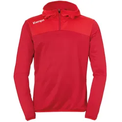 Kempa Emotion 2.0 1/4-Zip Hoodie chilirot/rot 4XL