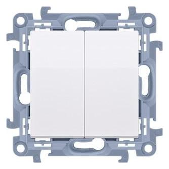 Kontakt Simon 10 Modul Bialy Universalverbinder 2x Schraubklemmen 10 A 250 V (CW6/2.01/X/11)