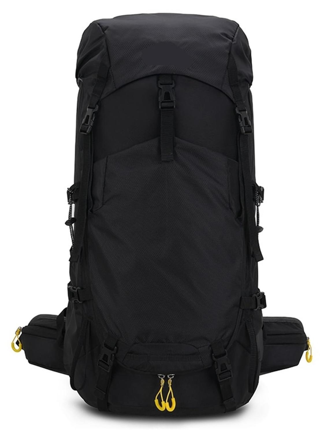 60-Liter wasserdichter Rucksack mit Regenhülle für Outdoor-Aktivitäten