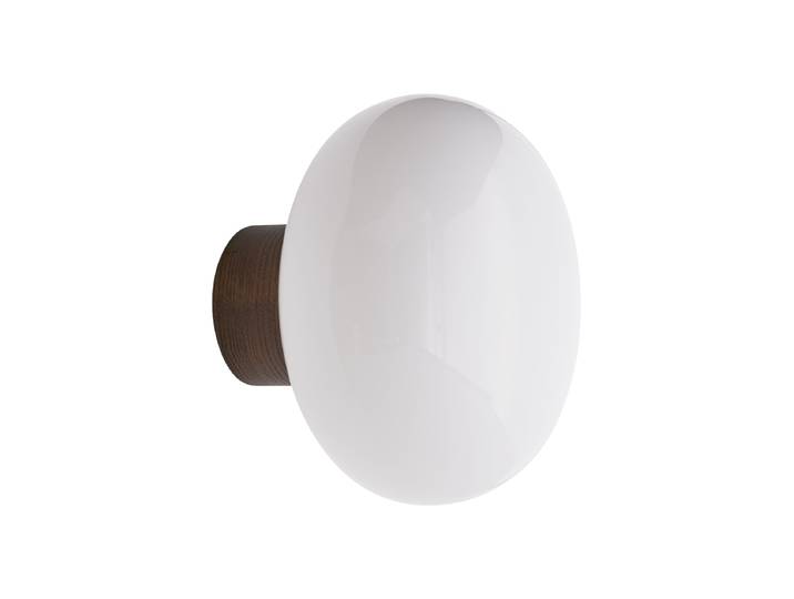Design Wandlampe „Karl-Johan“ Eiche Braun, Weiss NEW WORKS