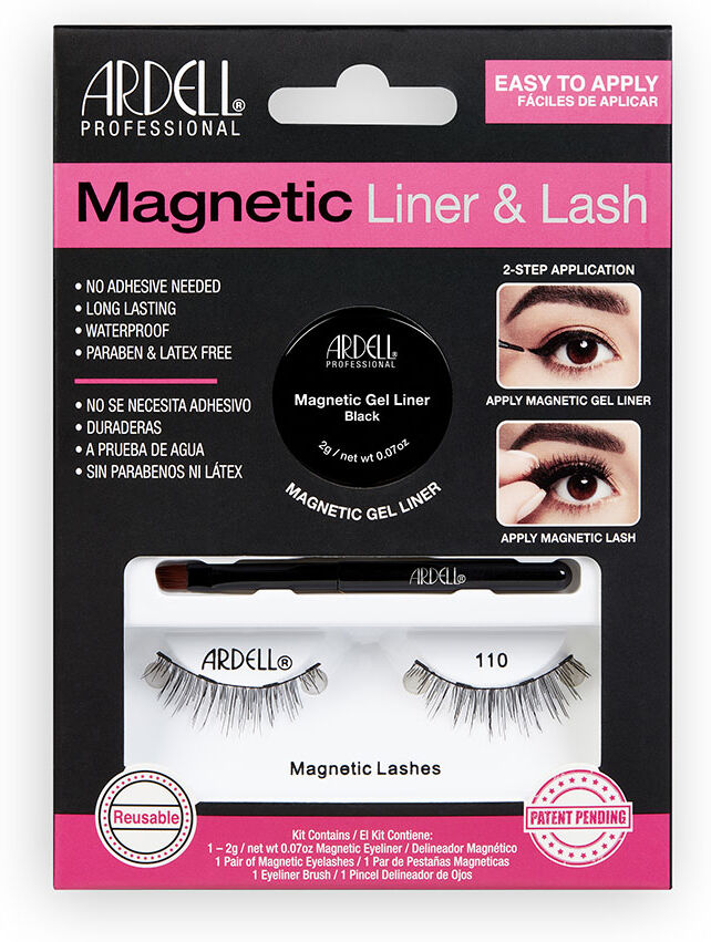 Ardell Magnetic Liner & Lash cils #110 + gel liner 3 unités