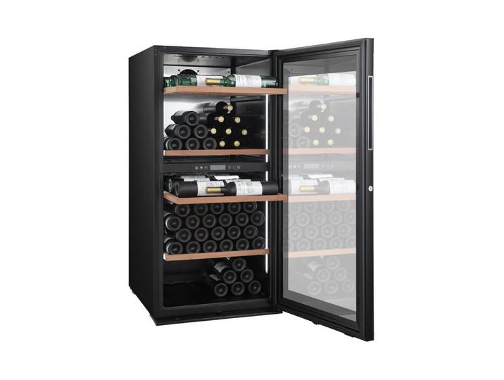 Climadiff MILLESIME 140D Weinschrank Schwarz rechts