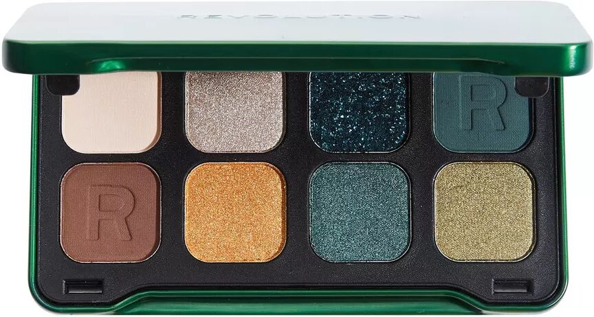Revolution - Forever Flawless Dynamic Everlasting, Lidschattenpalette, 8 g, Grün