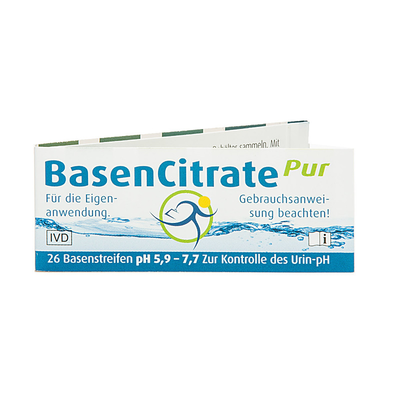 MADENA GmbH & Co.KG BASEN CITRATE Pur Teststr.pH 5,9-7,7 n.Apot.R.Keil 26 St 02067497
