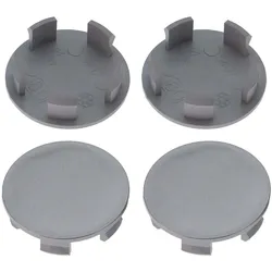 4 Nabenkappen Ø 54,0 mm - 47,0 mm / rund flach / Klebefläche