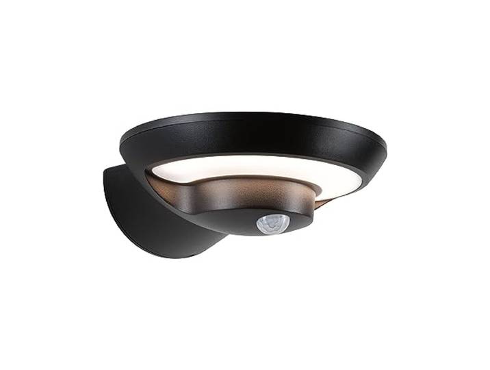 Paulmann 94855 Applique d'extérieur LED solaire Bordola détecteurmouv. IP44 180x211 mm 3000K 3\,5W 220lm Anthra. plastique lumin. extérieur lampesolaire
