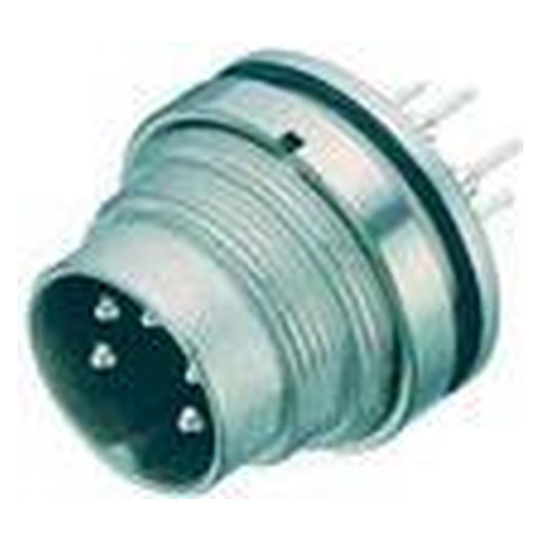 Schubiger Series 423/723 7 pole M16 male panel mount (09 0127 90 07)
