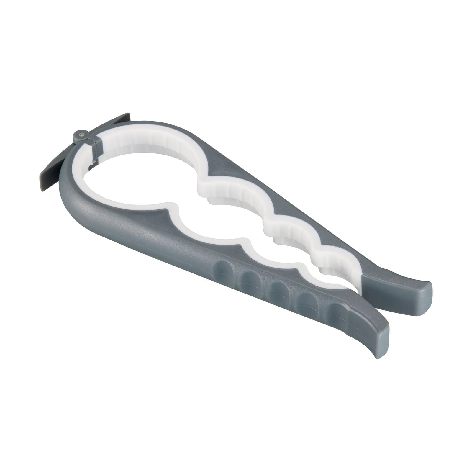 Dorre Bula potopener en flesopener, 21 cm, Grijs-wit
