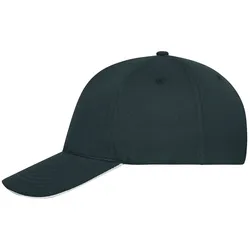 Basecap "MB6238" 5-Panel-Sandwich Bio-Baumwolle - navy/white