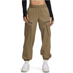 UNDER ARMOUR Damen Hose UNSTOPPABLE CARGO PANT, Größe S in Braun Braun