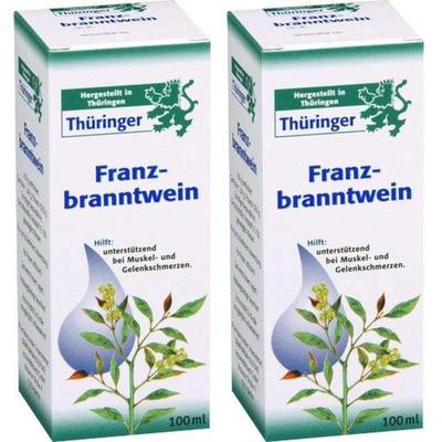 Thüringer Franzbranntwein Lösung 2x 2x100 ml