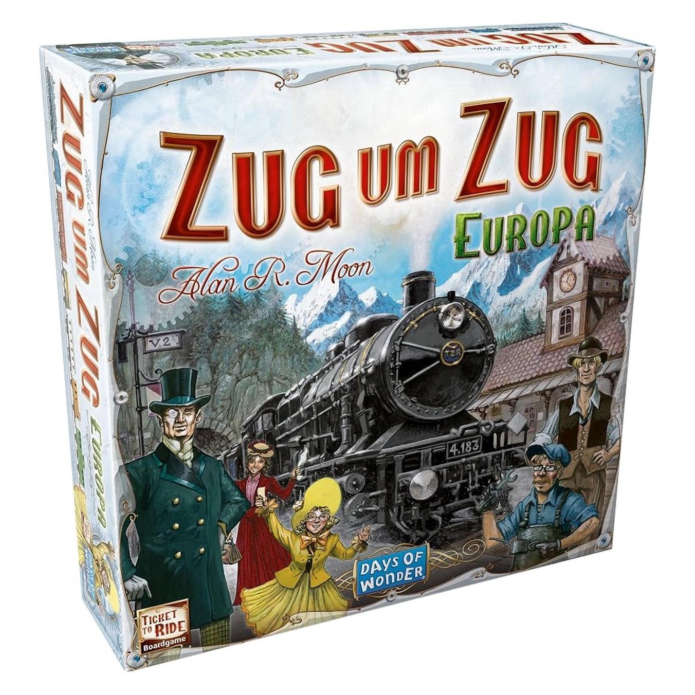 Asmodée Zug um Zug - Europa (Deutsch, 2 - 5 Spieler) (200098)