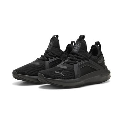 Sneaker PUMA "Softride Enzo 5 Trainingsschuhe Jugendliche", Jungen, Gr. 39, schwarz cool schwarz gray, Obermaterial: Synthetik, Textil. Futter: Textil. Innensohle: Textil. Laufsohle: Gummi, Schuhe Sneaker