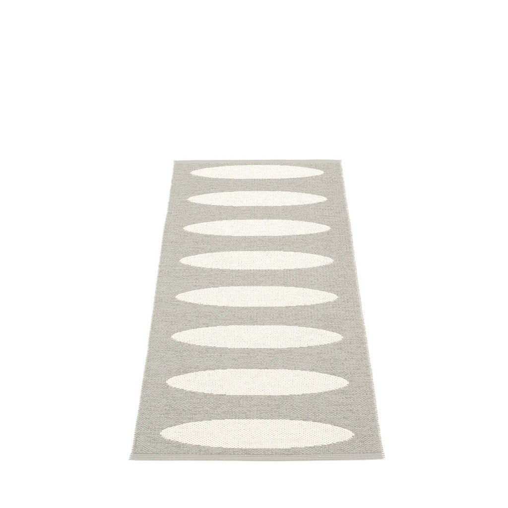 pappelina Ella Outdoor-Teppich - warmgrau / vanille (70 x 150cm) 70 x 150cm EL9715
