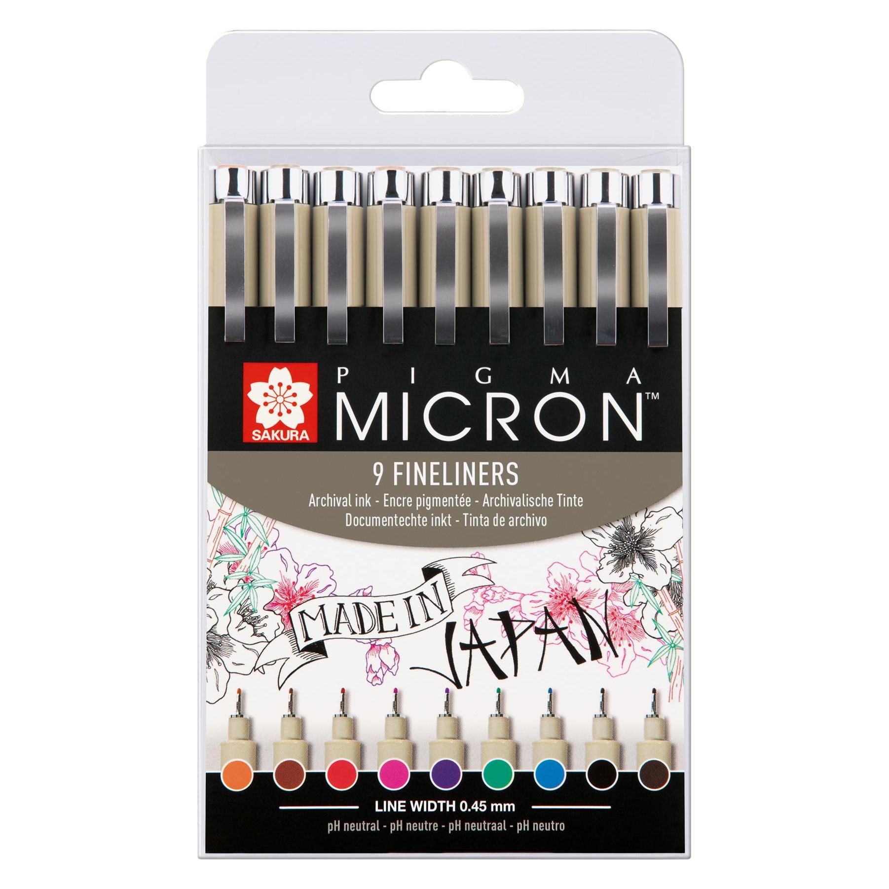 Sakura Pigma Micron (9x) (POXSDK059)