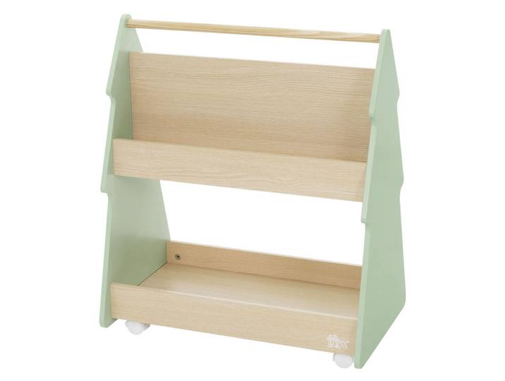 Joyz Kinderregal Tanne, Grün/Natur, Naturfarben, Holz, 60x70x38 cm, Babymöbel & Kindermöbel, Babyzimmer, Babyregale & Kinderregale