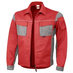 Bundjacke "PRO" - M - rot/grau
