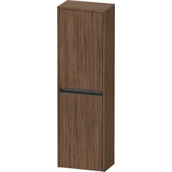 Duravit Ketho.2 Halbhochschrank, Anschlag links, 1320x400x240mm, K21319L21210000, Farbe: Nussbaum Dunkel Dekor