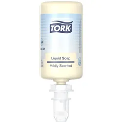 TORK ESSITY Milde Handseife mit Duft, feuchtigkeitsspendend, reichhaltiger Schaum, cremig, 6x1L, Spender S4