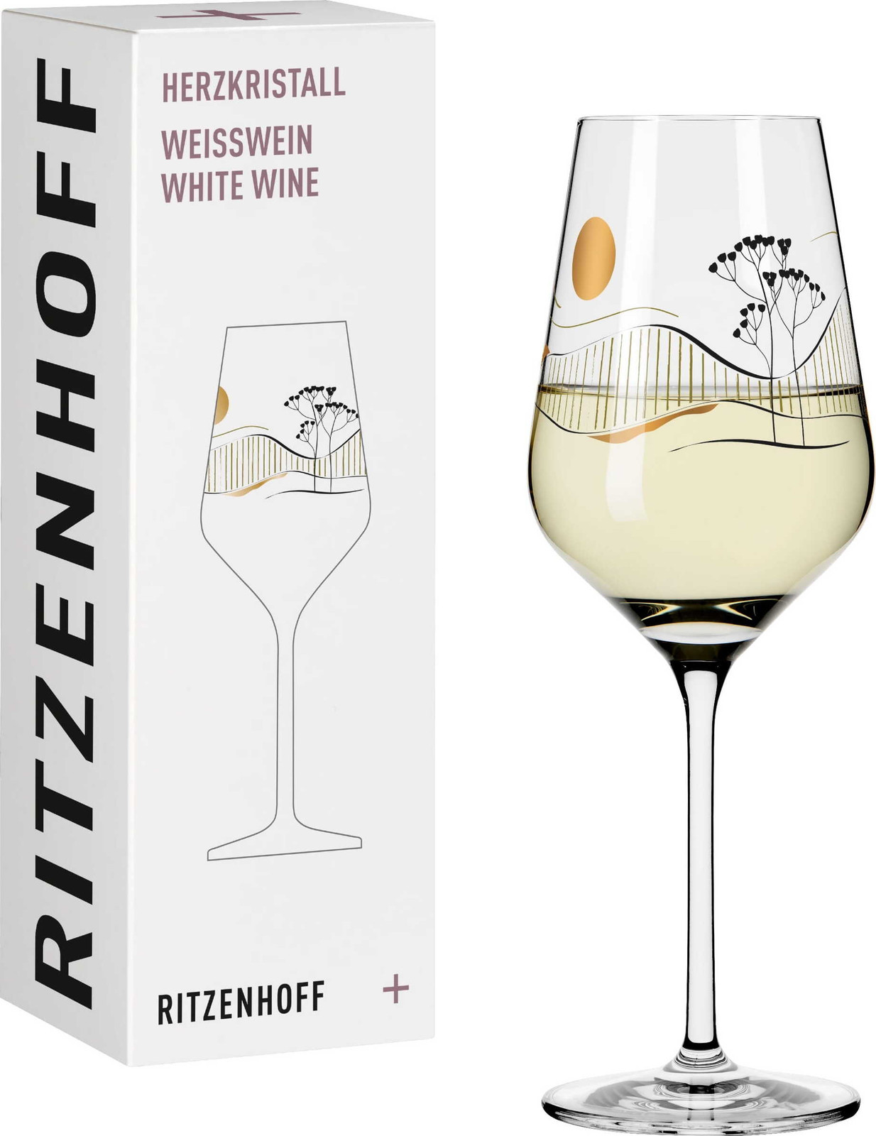 Ritzenhoff Herzkristall Witwijnglas #8