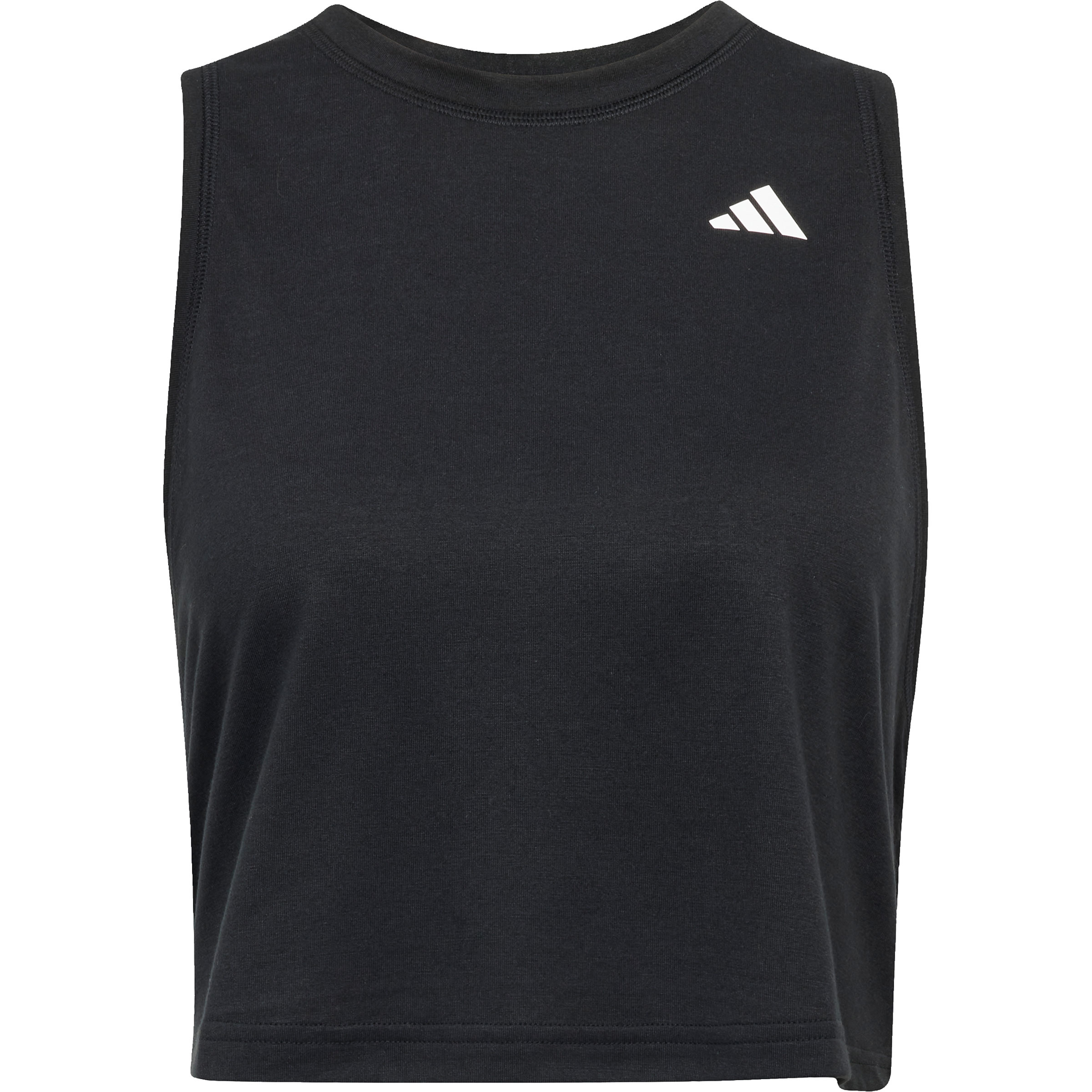 adidas Workout Essentials Boxy Top Damen Tanktops schwarz Größe XS Laufen | Training & Fitness | Trailrunning Hautfreundlich