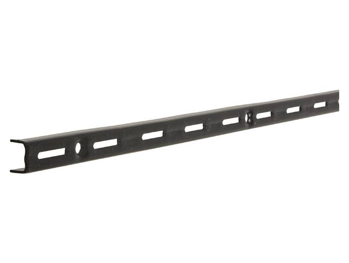 Wandschiene Schwarz 2 m