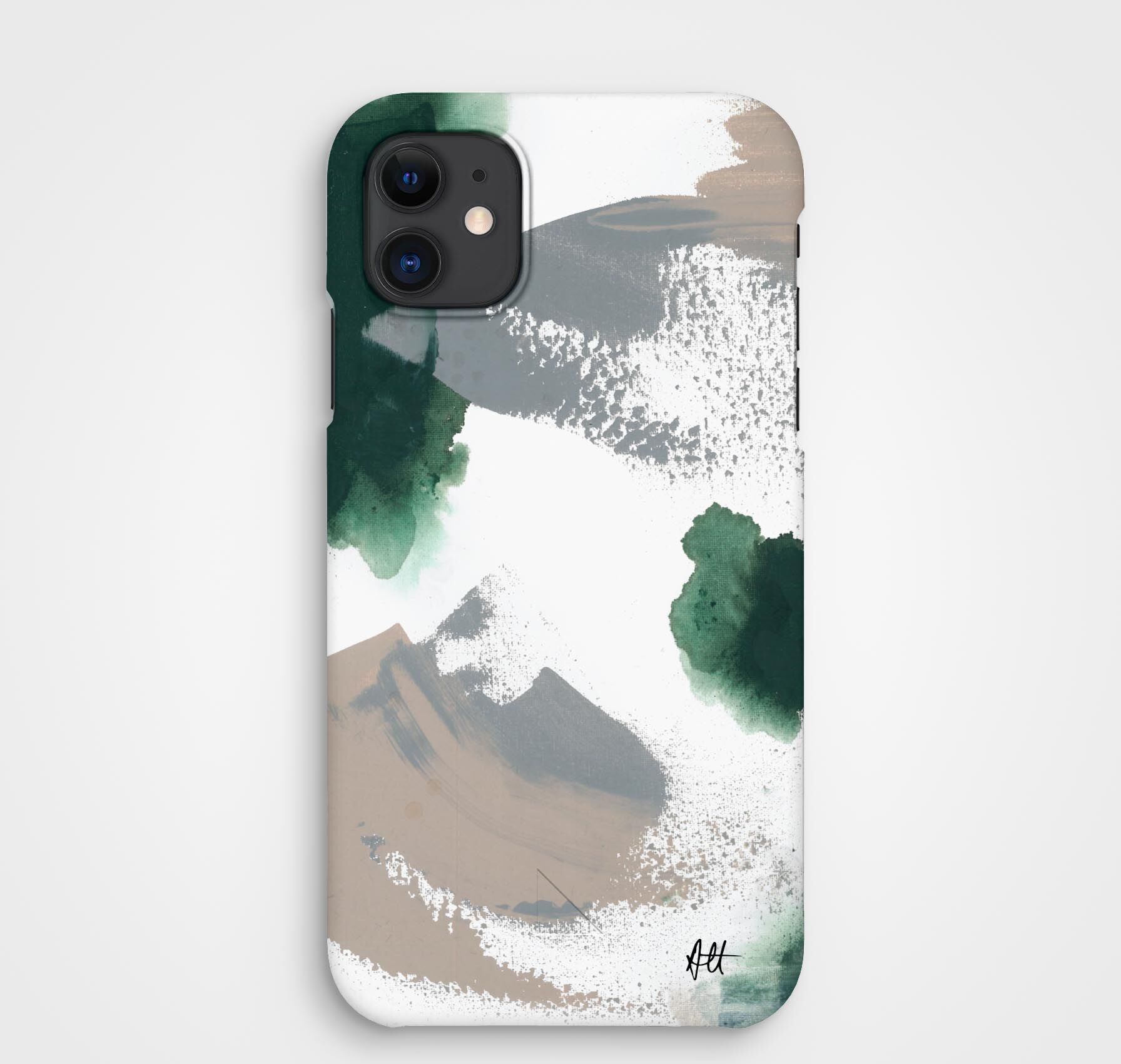 agood company agood etui na telefon na bazie roślin   iPhone 11   Oil On Canvas - Refurbished