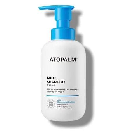 Atopalm Mild Shampoo 10.1 Fl. Oz. 300ml Tear-Free Hypoallergenic Hair Care for Sensitive Skin Biotin for Dry (Flüssiges Shampoo, 300 ml) (0000099997)