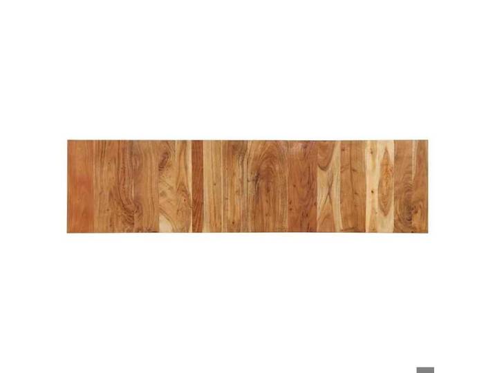 Tête de lit 200 cm bois massif d'acacia panneau de tête de lit tête de lit en bois massif tête de lit double tête 4017517
