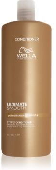 Wella Ultimate Smooth Conditioner condicionador nutritivo para cabelo brilhante e macio 1000 ml. Ultimate Smooth Conditioner