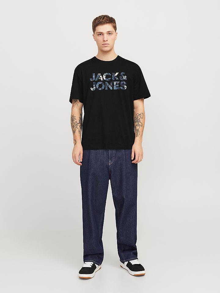 Jack & Jones Shirt "Bryan" in Schwarz - XXL