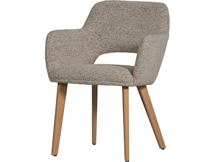 Esszimmerstuhl WOOOD, beige (natur), H:86cm, Stühle, Esszimmerstuhl