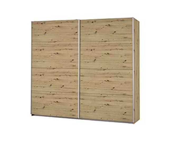 Rauch Möbel Caracas, Schwebetürenschrank, Eiche Artisan, Breite 226 cm