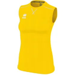 Errea, Damen, Sportshirt, Alison Ladies Tank Ad (S), Gelb