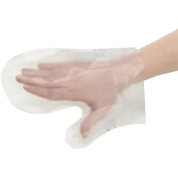 PAPSTAR 1000 Fäustling Handschuhe, Clean Hands transparent