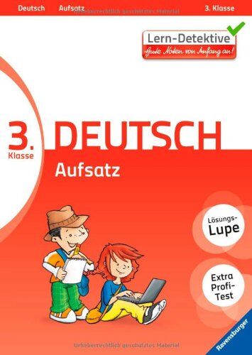 Reinhild Miedzybrocki - Lern-Detektive: Aufsatz (Deutsch 3. Klasse) - Preis vom 16.10.2026 11:41:07 h