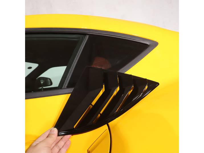 Déflecteur de volet extérieur ABS pour vitre arrière de voiture, 2 pièces, accessoires de décoration modifiés pour Toyota GR Supra A90 2019 – 22