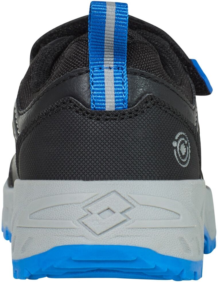 Sneaker LOTTO, Jungen, Gr. 32, schwarz (schwarz, blau), Synthetik, Textil, mehrfarbig, Schuhe Sneaker, - mit Blinklichtern, Topseller