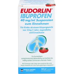 Eudorlin Ibuprofen 40mg/ml Suspension Z. Einnehmen 100 ML