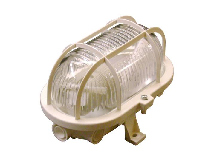Müller Licht Basic Oval PVC-Deckenleuchte 19 × 13 × 11 cm