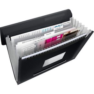 Esselte 624017 Vivida A4 Fächermappe schwarz