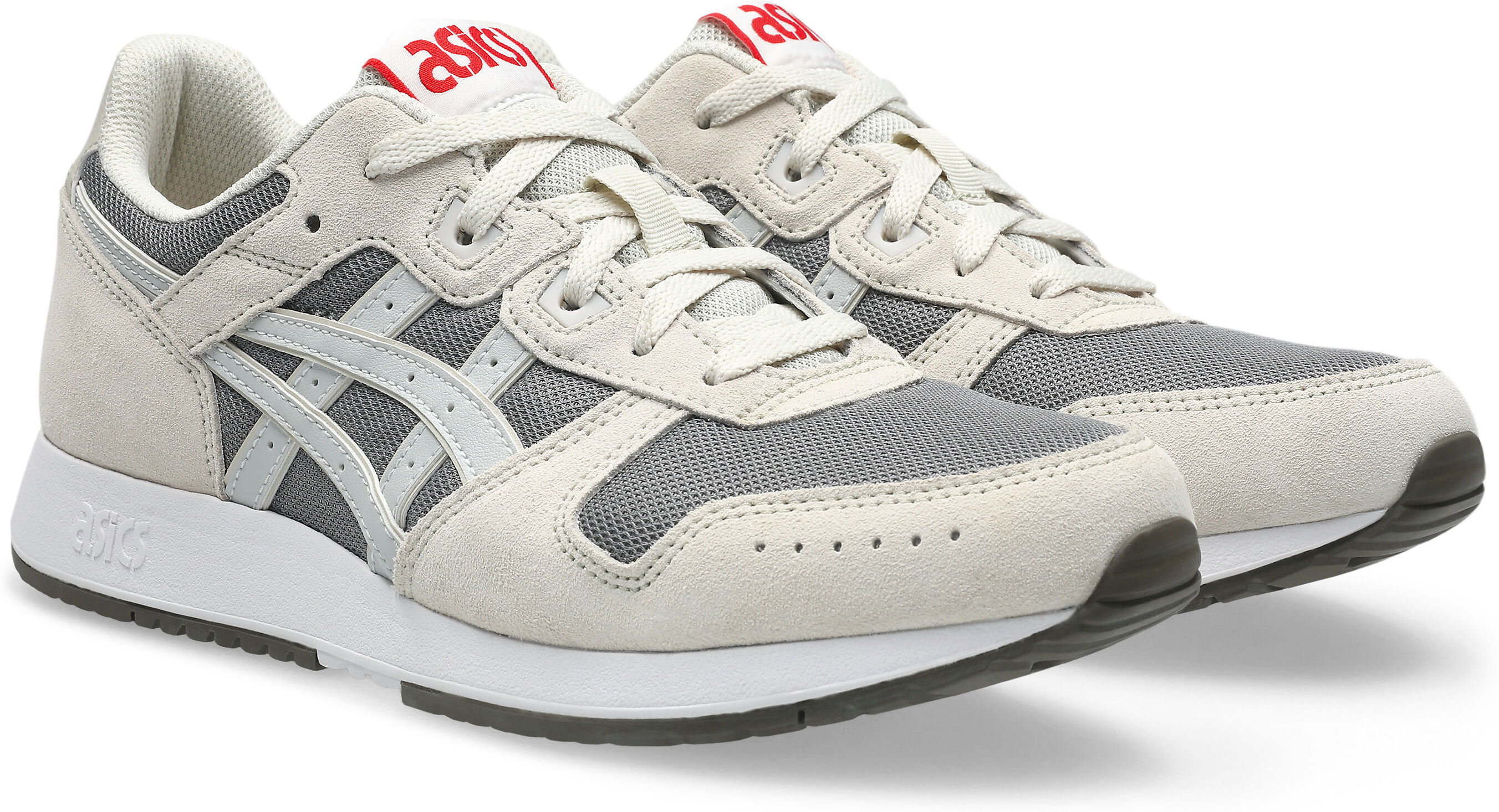 Sneaker ASICS SPORTSTYLE "LYTE CLASSIC", Damen, Gr. 42,5, grau (clay grau, glacier grau), Schuhe Sneaker clay grau, glacier grau 42,5