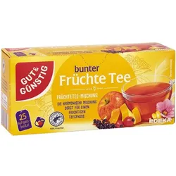 Gut & Günstig Früchte Tee 25 Tassenportionen