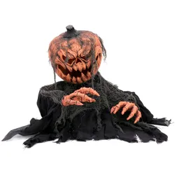 EUROPALMS Halloween Groundbreaker Kürbis-Monster, 50cm