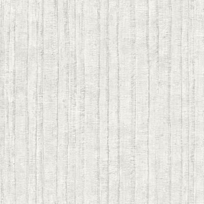 RoomMates White Crackled Stria Texture Peel and Stick Wallpaper