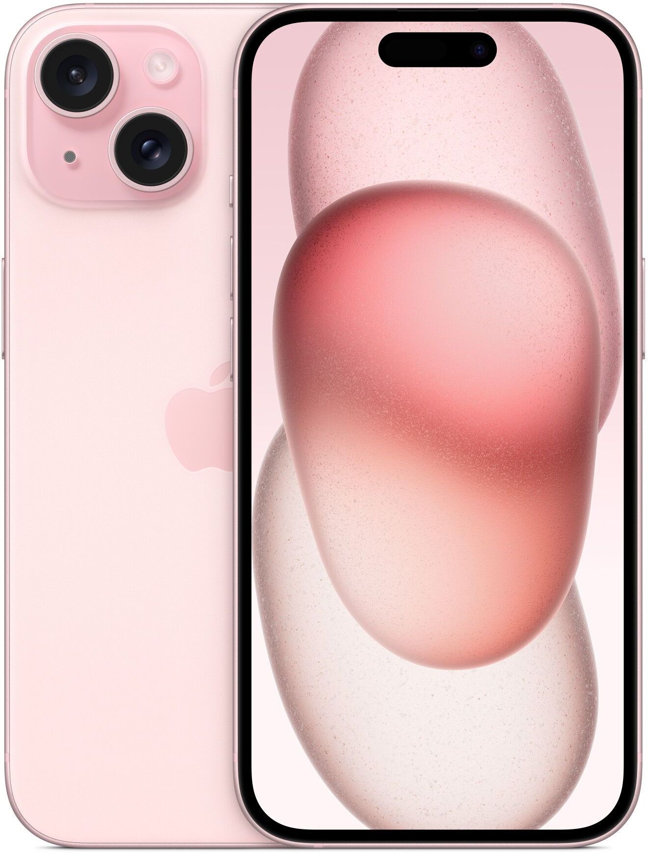 Apple iPhone 15   128 GB   Dual-SIM (2 x eSIM)   pink - Refurbished