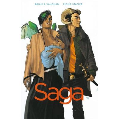 Saga 1, Gebundene Ausgabe von Brian K. Vaughan, Cross Cult Entertainment, 978-3-86425-187-0