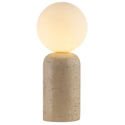 SCHÖNER WOHNEN-Kollektion Tischleuchte Traventa Stein, Marmor, Granit