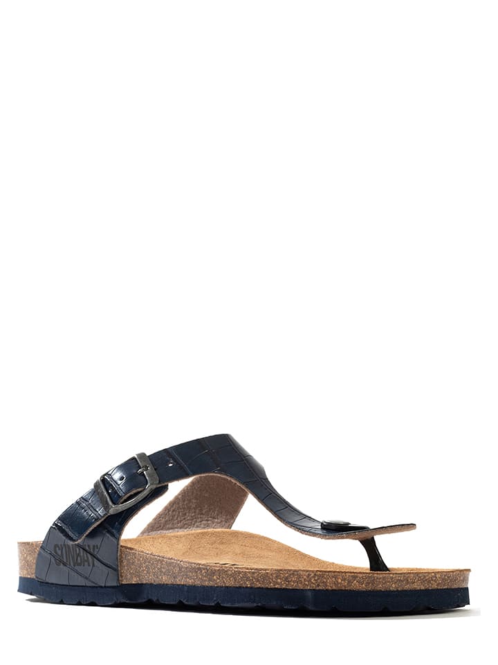 Sunbay Zehentrenner "Camelia" in Dunkelblau - 42