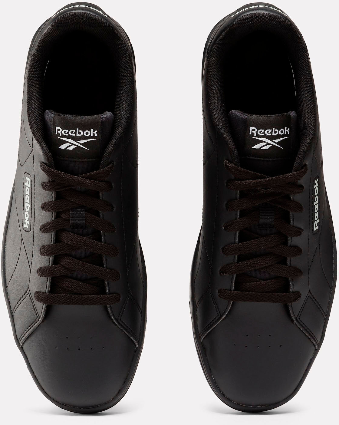 Sneaker REEBOK CLASSIC "COURT CLEAN", Damen, Gr. 38,5, schwarz, Synthetik, Schuhe Sneaker schwarz 38,5